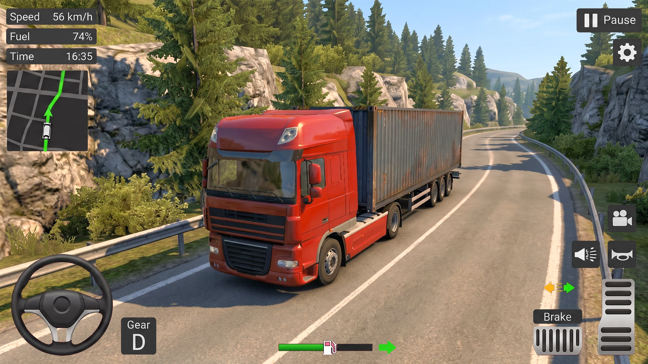 Truck Simulator: Truck Driving screenshot