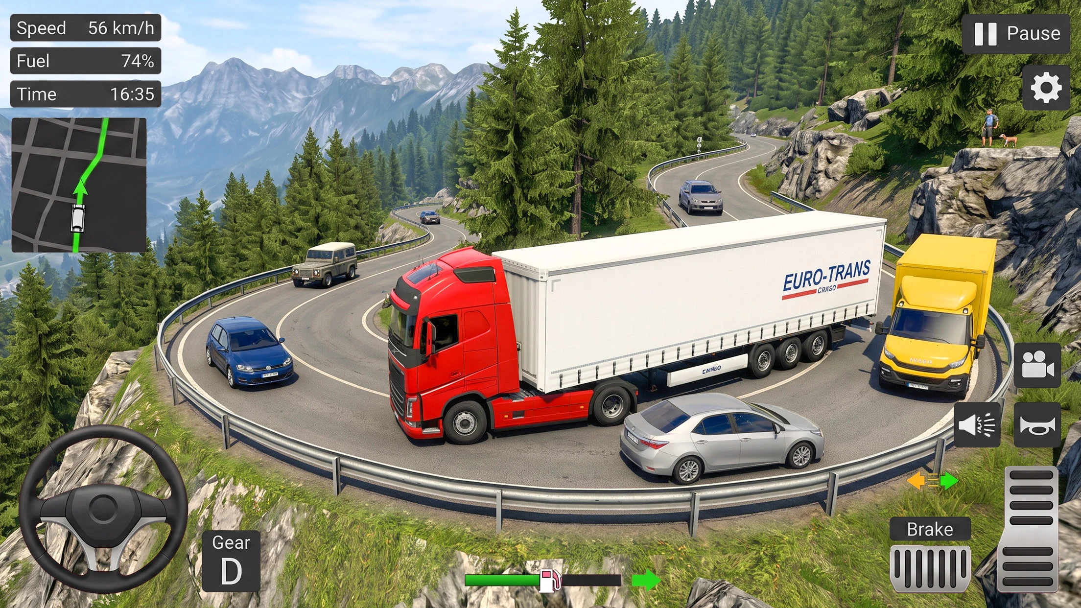 Truck Simulator: Truck Driving screenshot